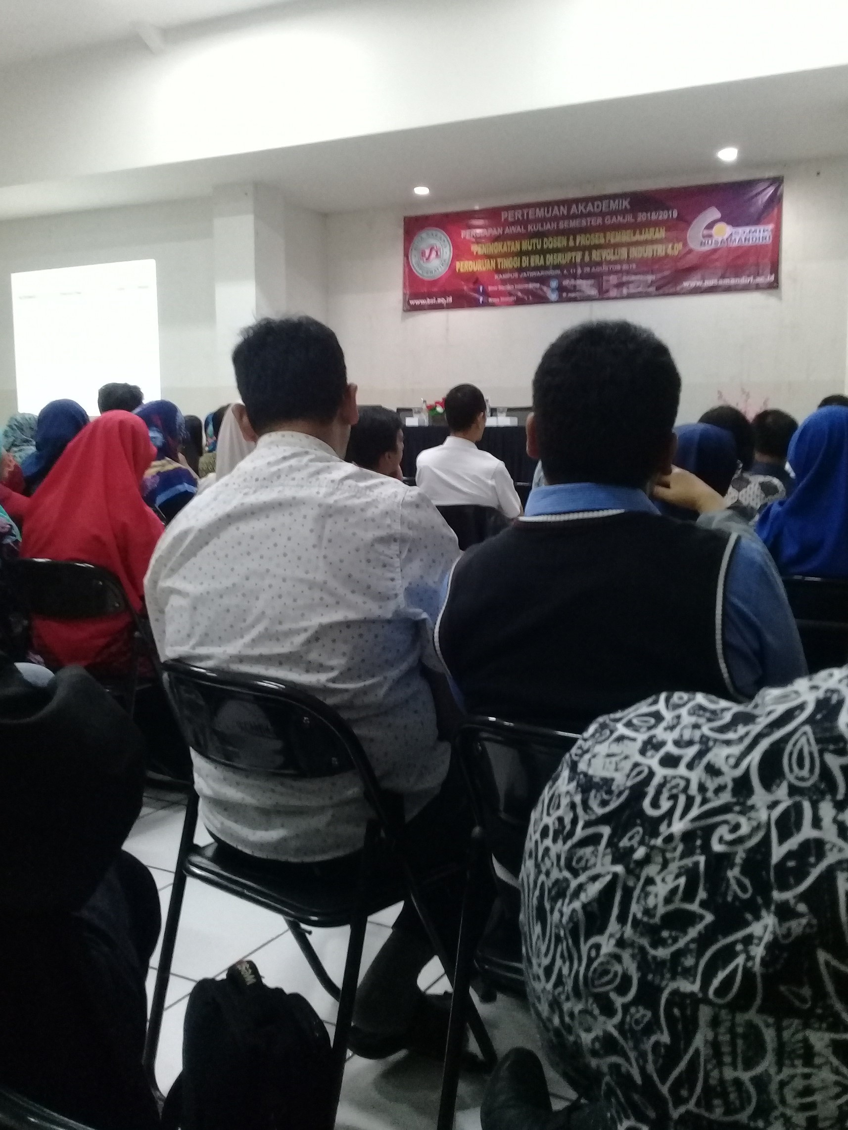 Pertemuan Akademik Dosen BSI GROUP: Persiapan Awal Perkuliahan Semester Ganjil 2018/2019 